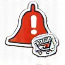 Icône d'alerte de promotion